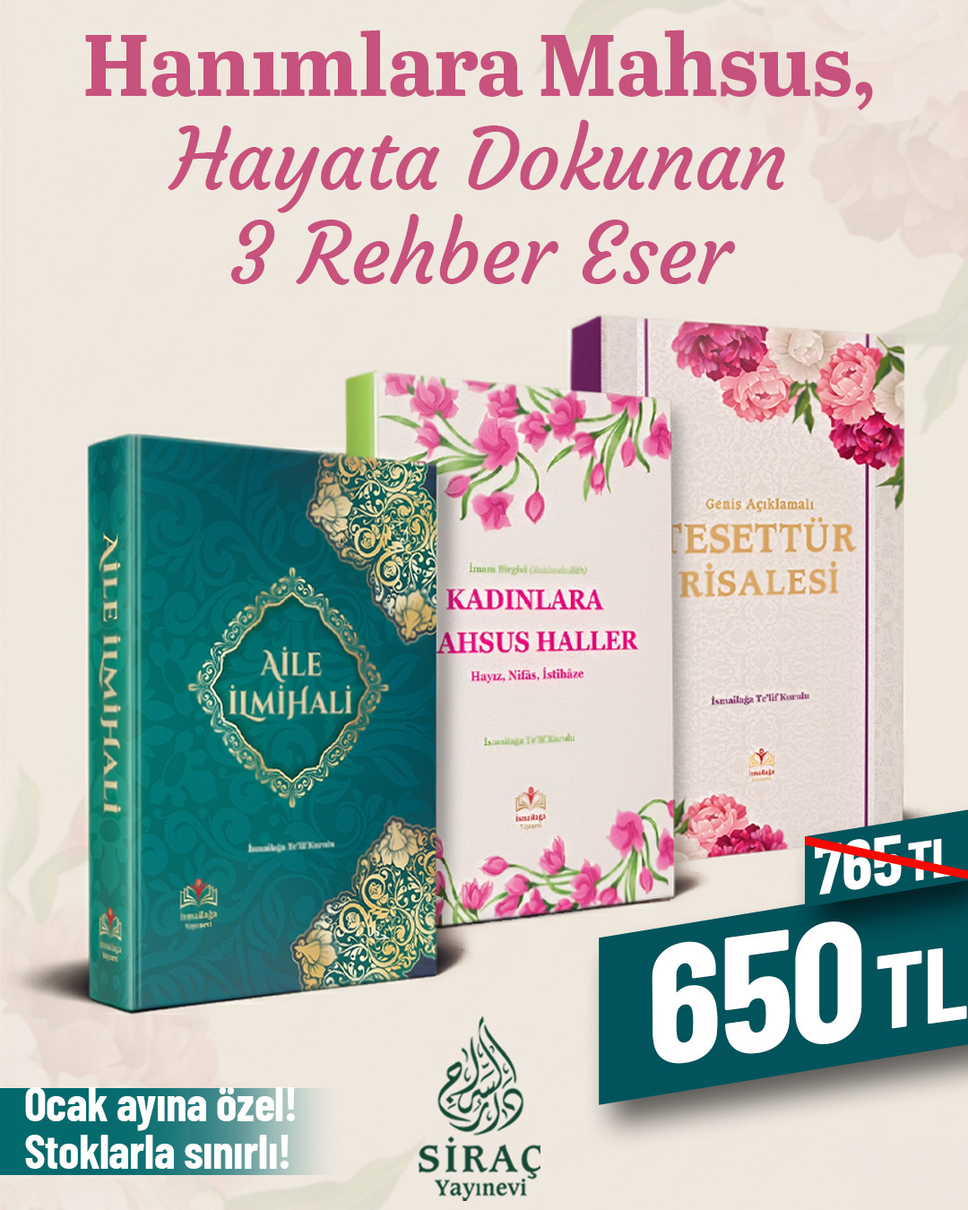 Hanımlara Mahsus Hayata Dokunan 3 Rehber Eser