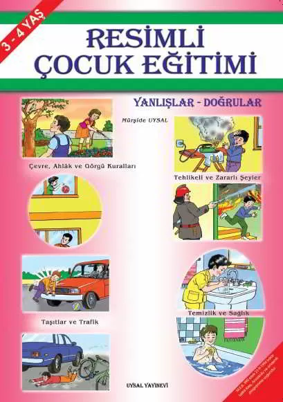 Resimli Çocuk Eğitimi; 3-4 Yaş